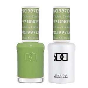 dnd daisy nail polish duo | green 997 corduroy cactus BNIB